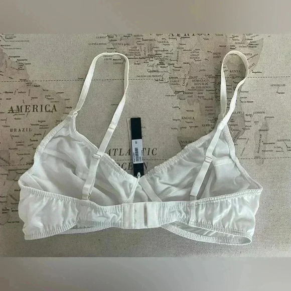 🆕Gooseberry Intimates Manhattan Demi Bra Ivory Size M New With Tags - Picture 5 of 8